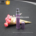 empty aluminium mini travel refillable perfume atomizer